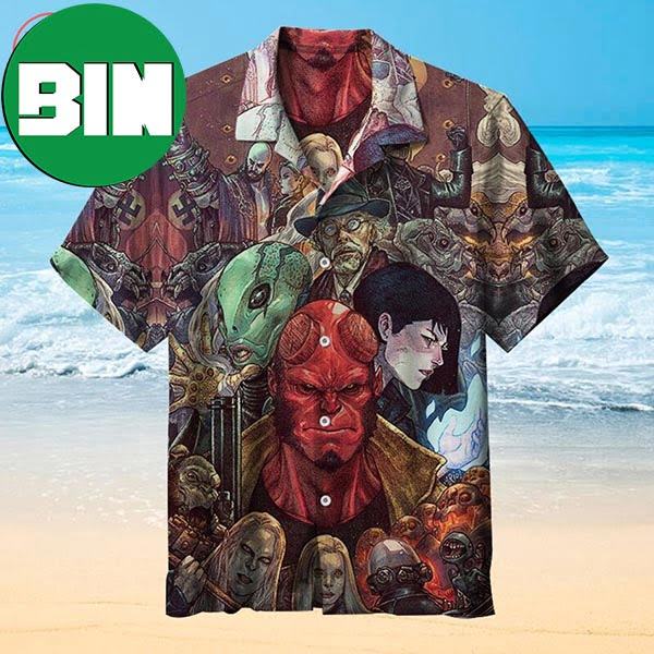Hellboy 2004 Summer Hawaiian Shirt