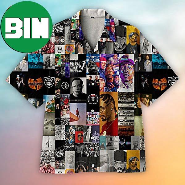 Hip Hop Rappers Summer Hawaiian Shirt