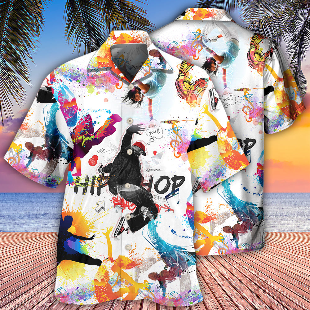 Hiphop One Love One Life Mix Color - Hawaiian Shirt