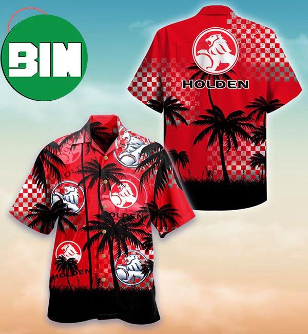 Holden Australia Summer Palm Tree Hawaiian Shirt