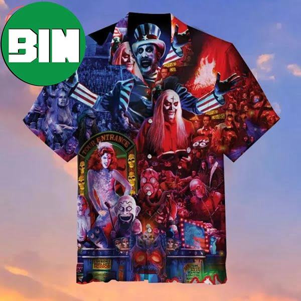 Horror Halloween Summer Hawaiian Shirt