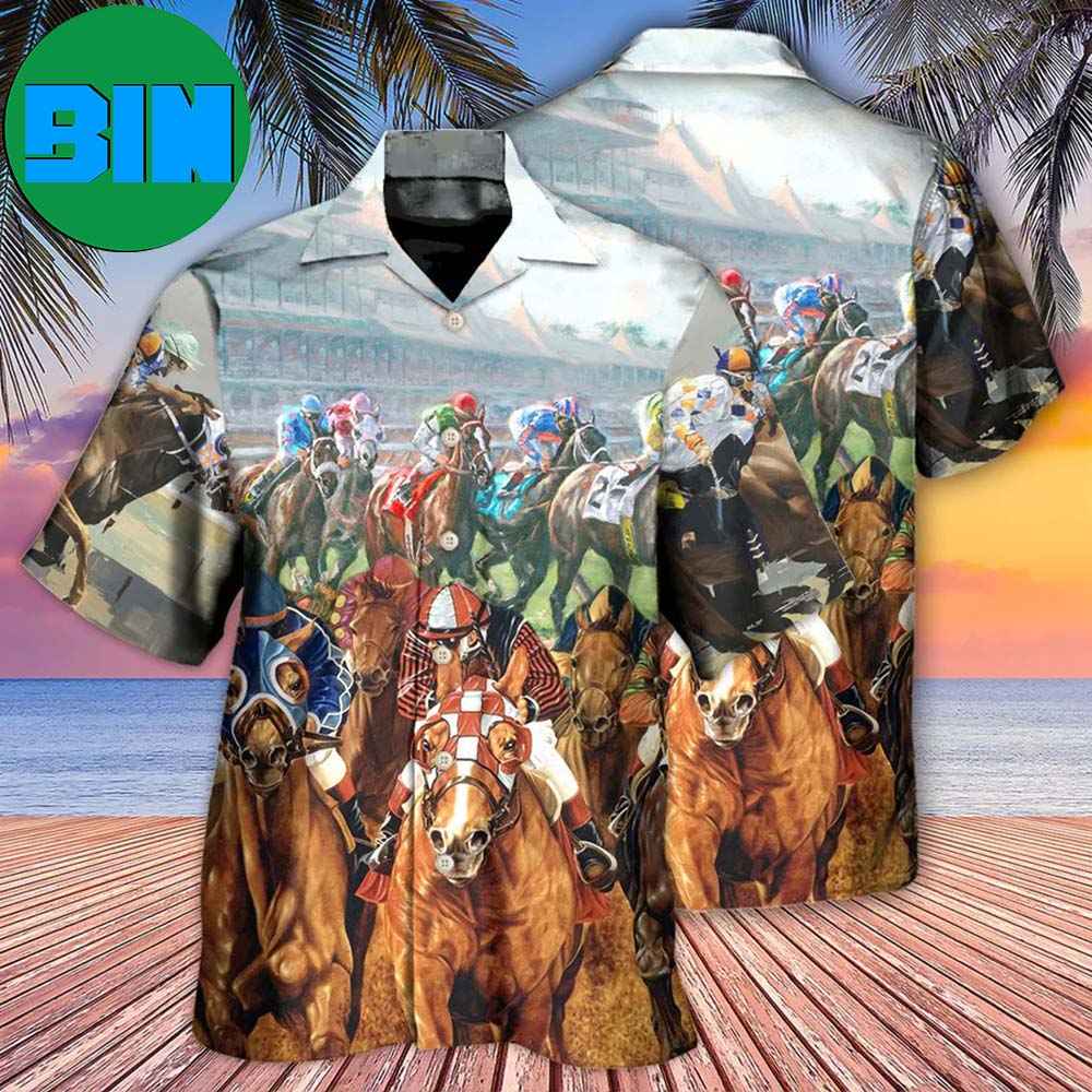 Horse Racing You Have The Best Seat Tropical Hawaiian Shirt