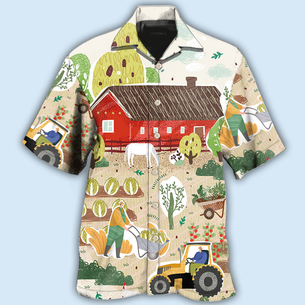 Gardening Art Style I Love It So Much - Hawaiian Shirt
