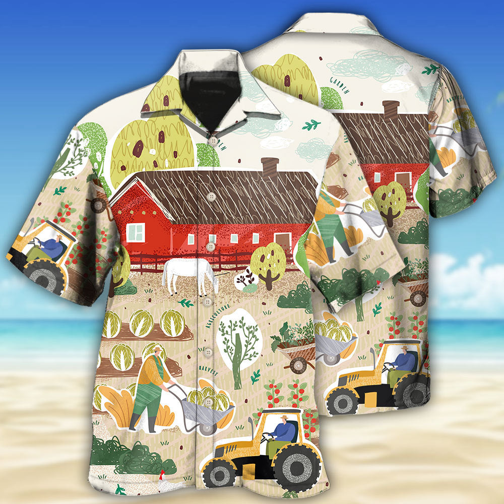 Gardening Art Style I Love It So Much - Hawaiian Shirt