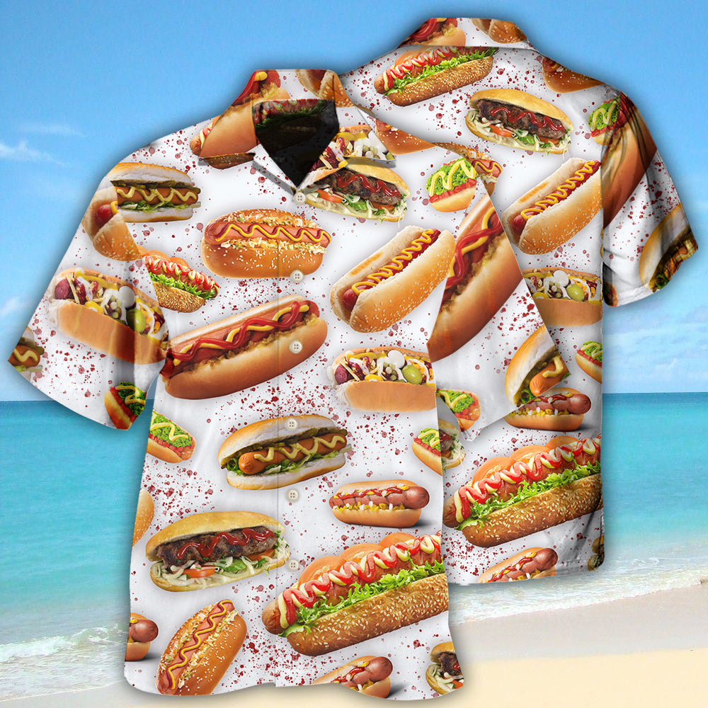 Hot Dog Basic Style - Hawaiian Shirt