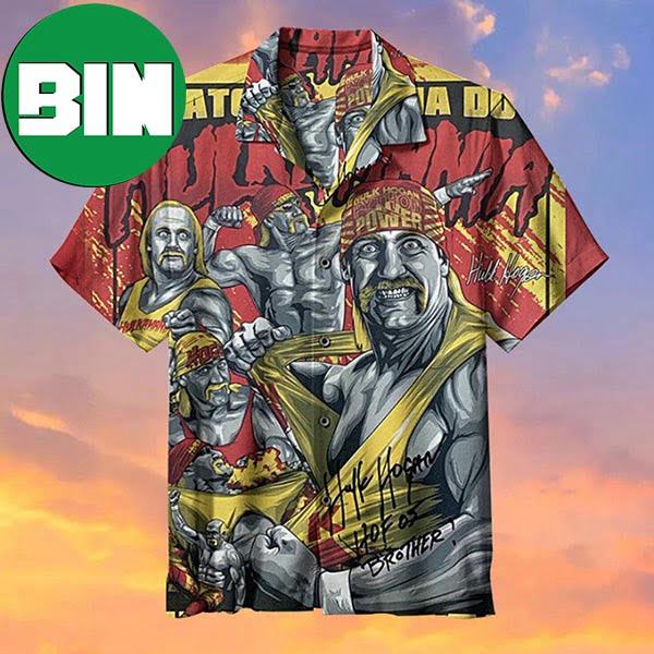 Hulkamania - Hulk Hogan Summer Hawaiian Shirt