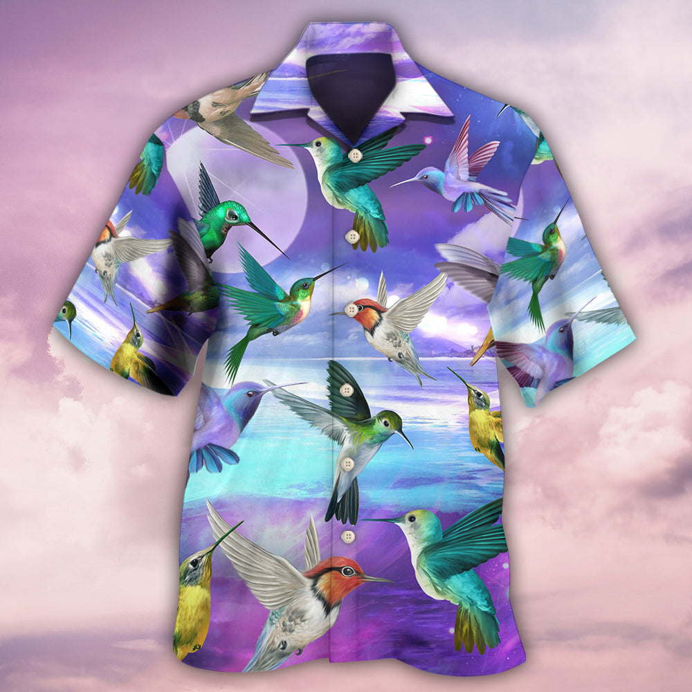 Hummingbird In A Fantasy World - Hawaiian Shirt