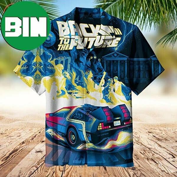 I Come From The Future - Back To The Future Summer Hawaiian Shirt