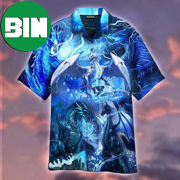 Ice Dragons Summer Hawaiian Shirt