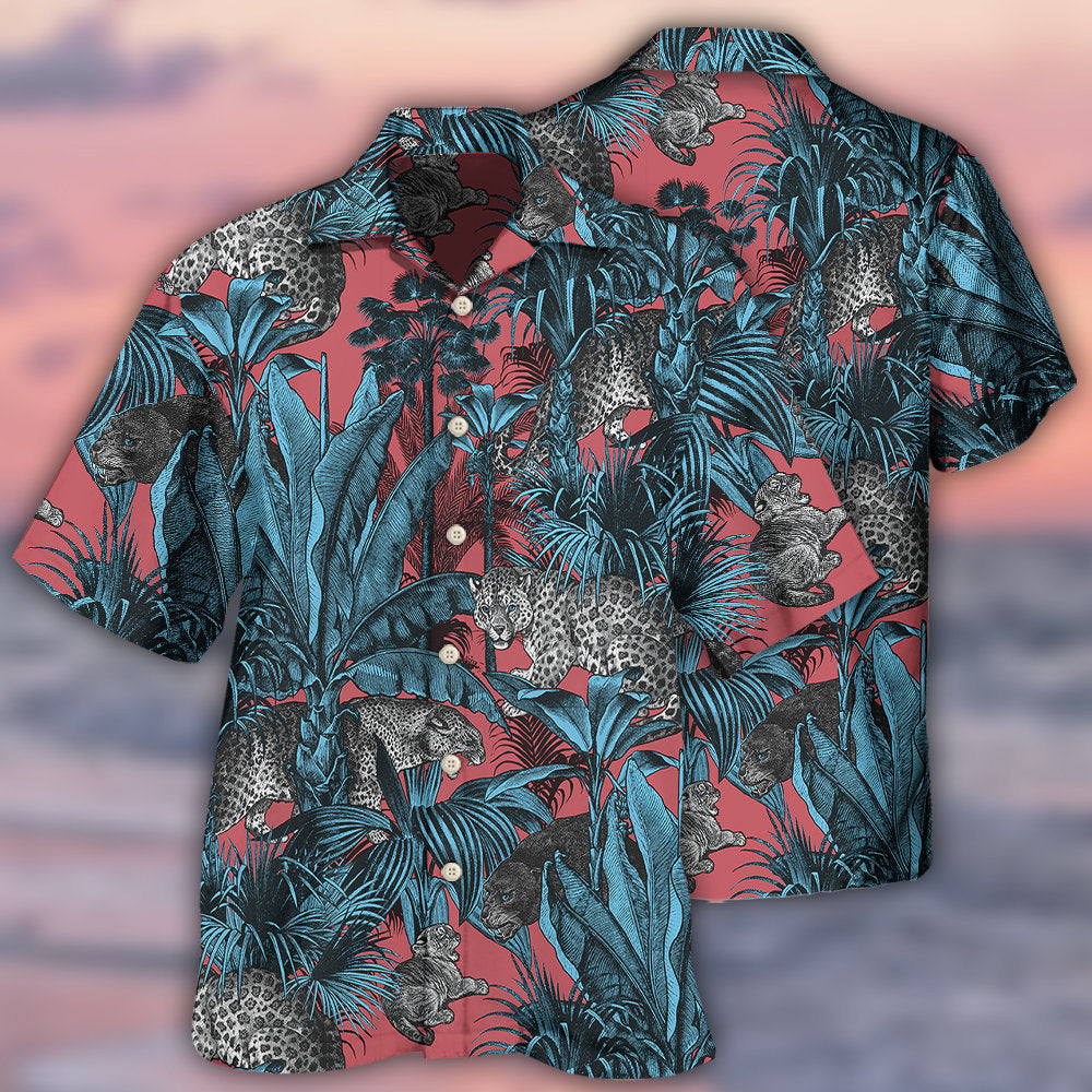 Leopard Always Make Me Feel Happy-  Hawaiian Shirt