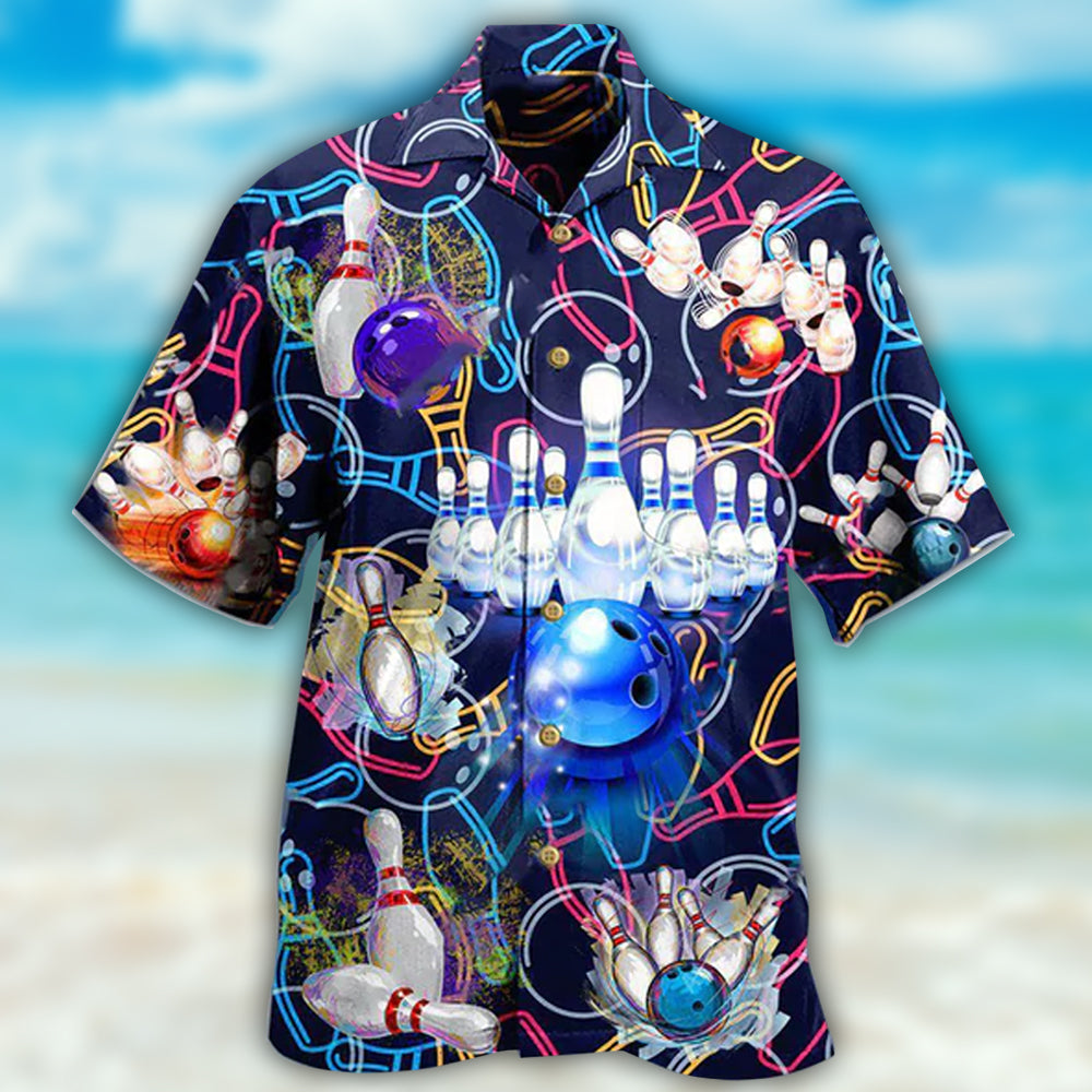 Bowling Let The Good Times - Hawaiian Shirt