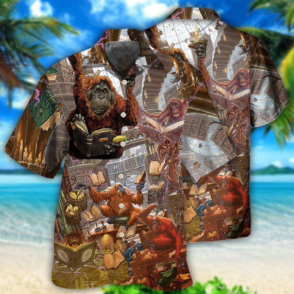 Book Librarian Funny Style - Hawaiian Shirt
