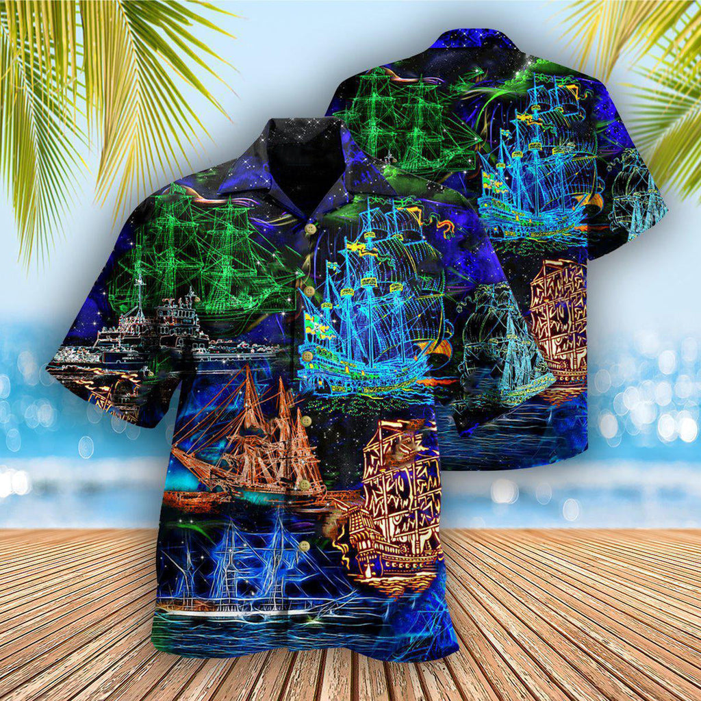 Ship Life Is An Ocean And You're Ship - Hawaiian Shirt