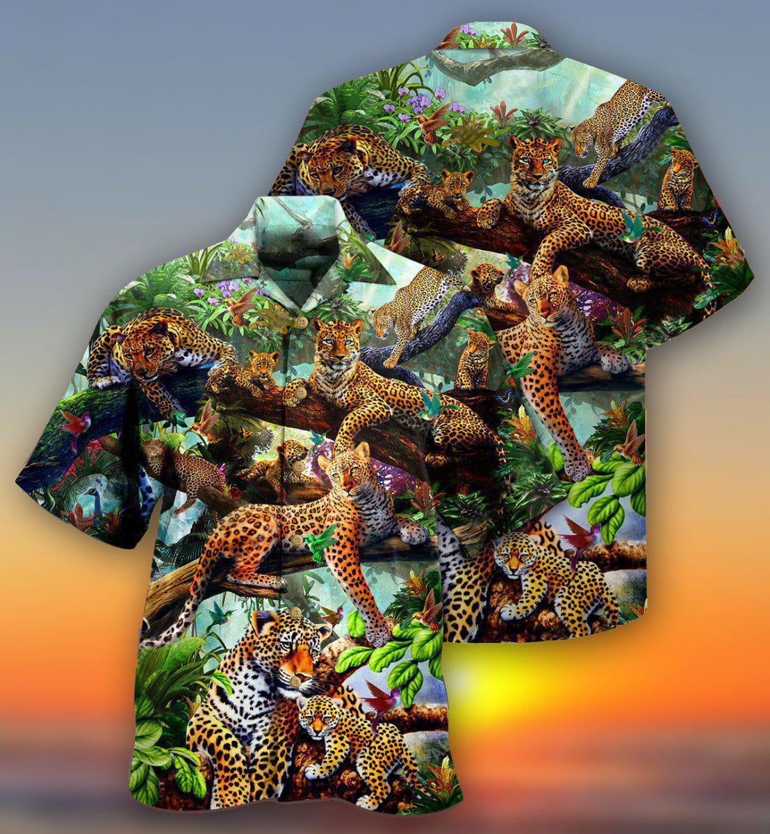 Leopard Animals Life Is Better With A Leopard In Forest - Hawaiian Shirt