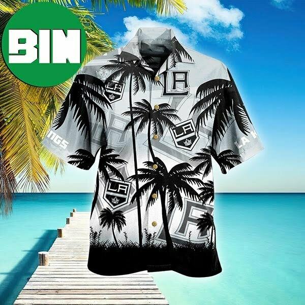 Los Angeles Kings NHL Palm Tree Summer Hawaiian Shirt