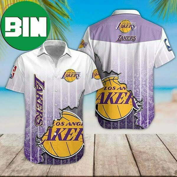 Los Angeles Lakers NBA Summer Hawaiian Shirt