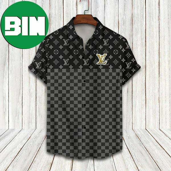 Louis Vuitton Checkerboard 2023 Summer Hawaiian Shirt