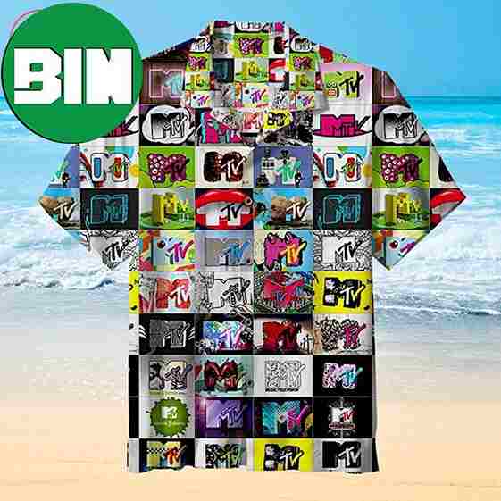 MTV Logo Unisex Summer Hawaiian Shirt