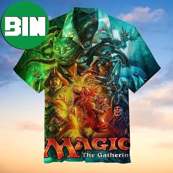 Magic The Gathering Summer Hawaiian Shirt