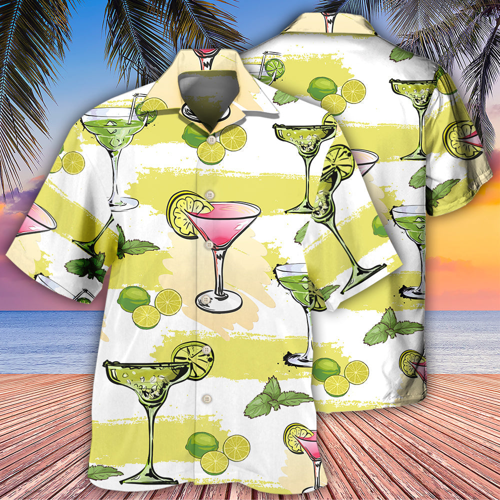 Cocktail Margarita Summer Party - Hawaiian Shirt