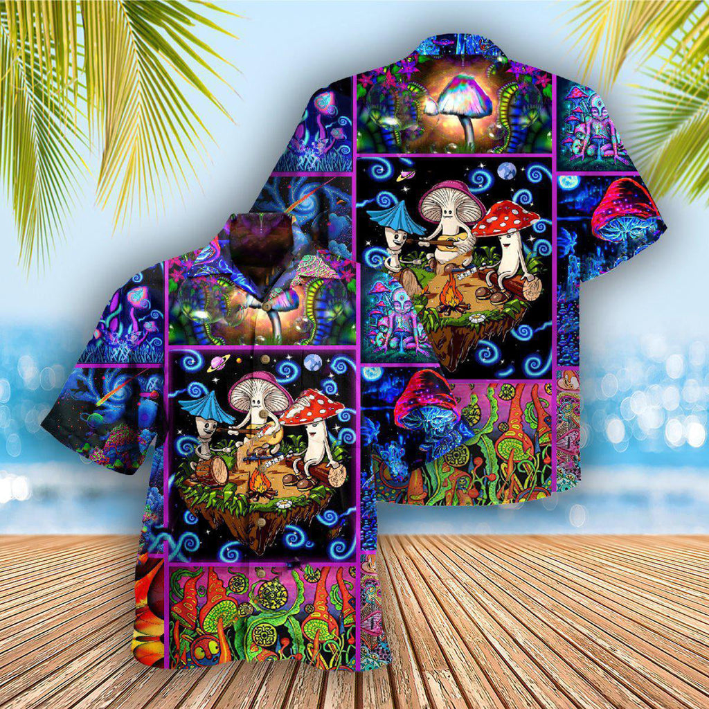 Mushroom Into The Woods I Go To Lose My Mind And Find My Soul - Hawaiian Shirt