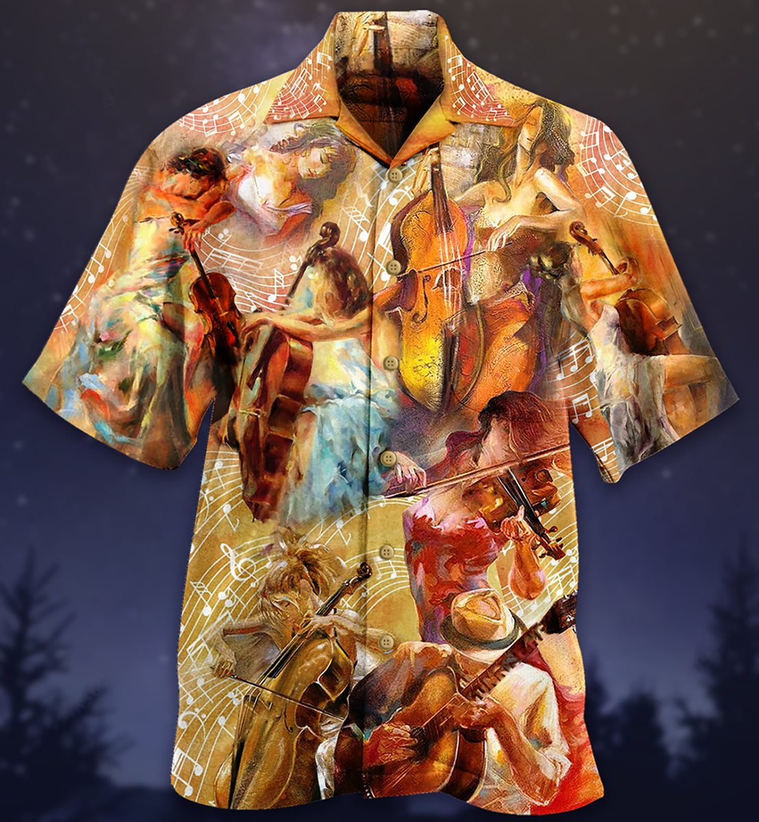Music Is My Soul And My Speak - Hawaiian Shirt