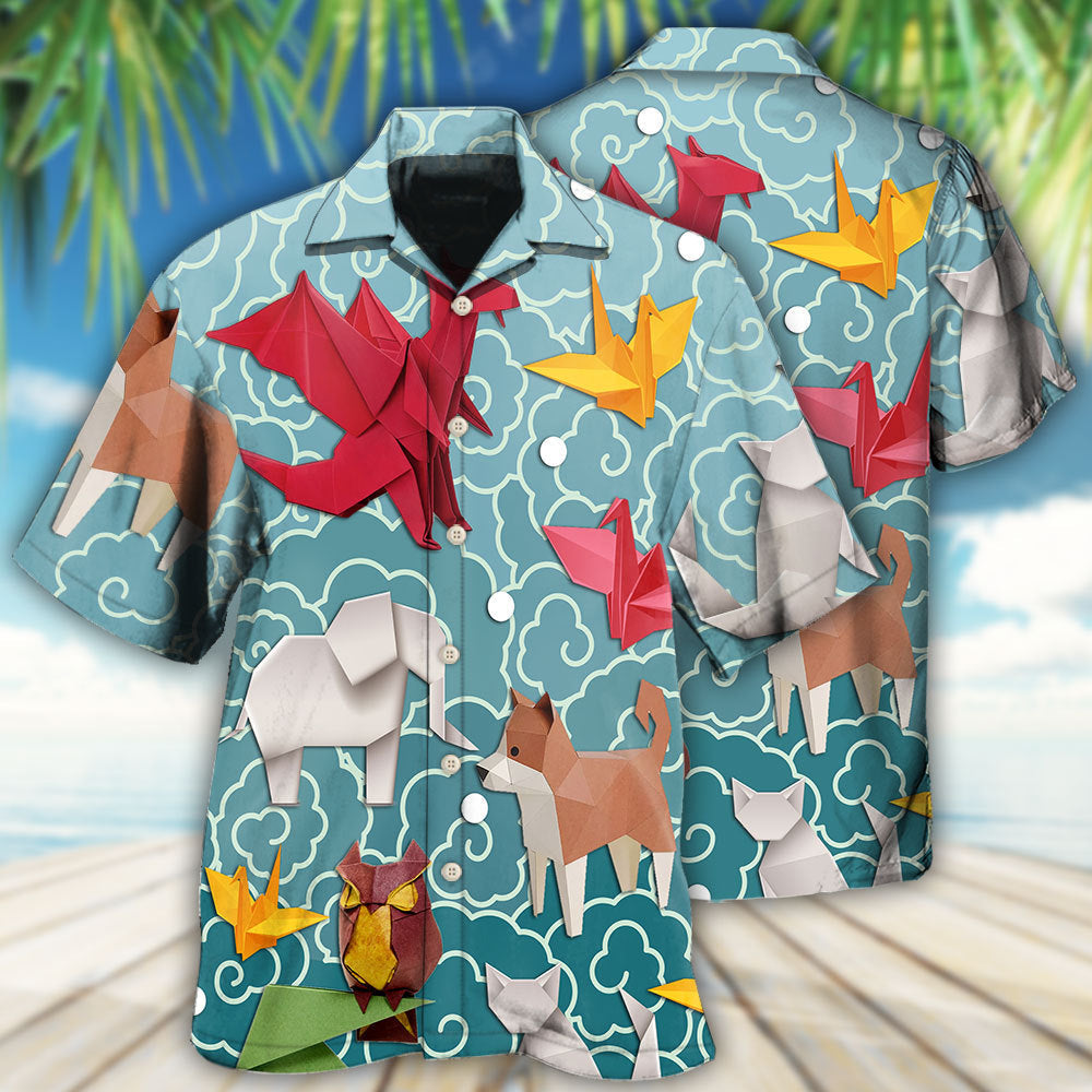 Origami Lover - Hawaiian Shirt