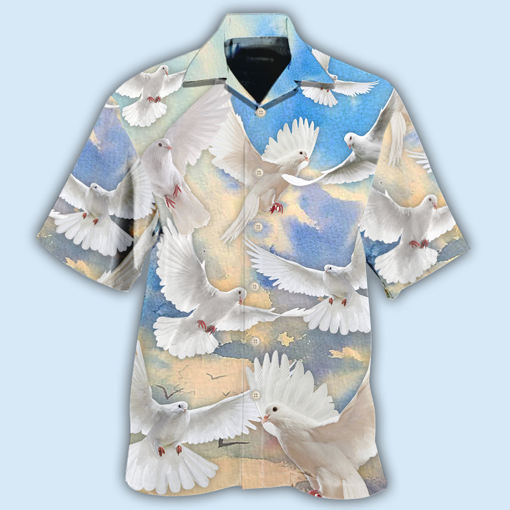 Dove Blue Sky - Hawaiian Shirt