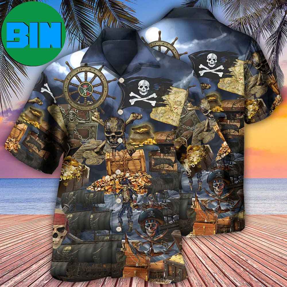 Pirate It's The Life I Choose Tropical Hawaiian Shirt
