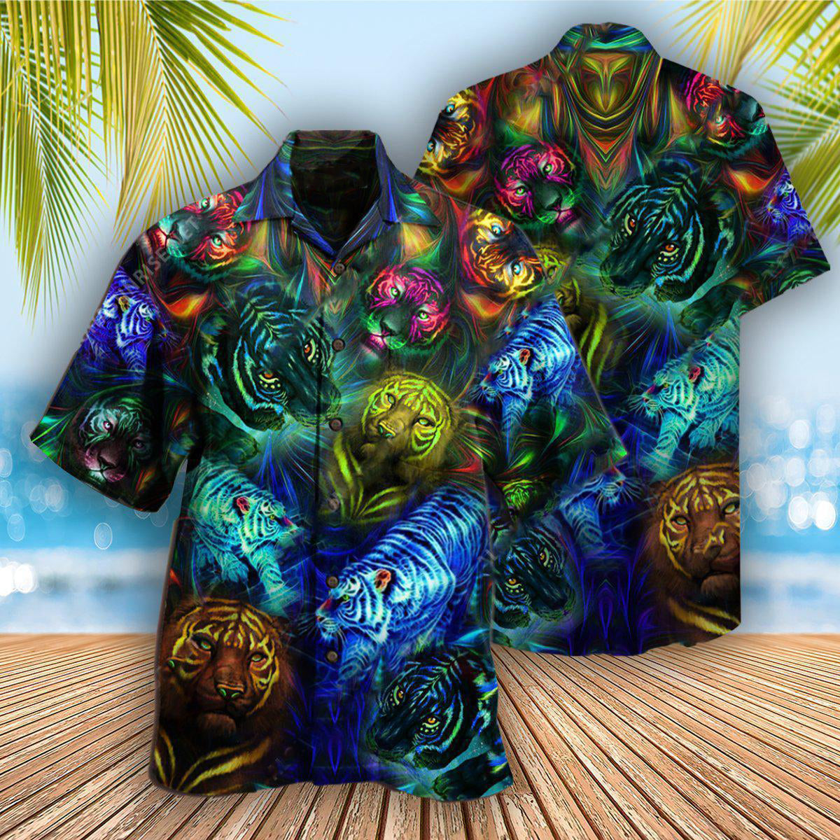 Tiger Powerful - Hawaiian Shirt