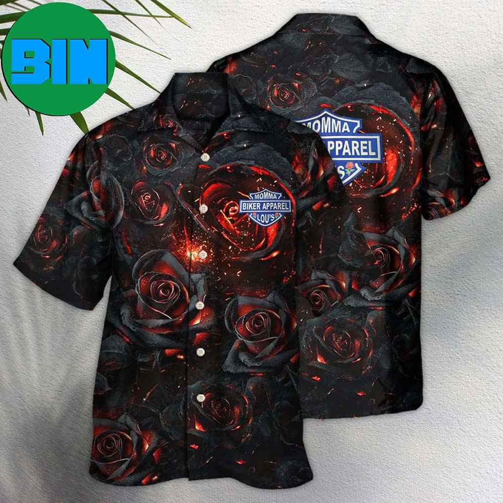 Rose Flowers Life Is Like Burning Summer Hawaiian Shirt