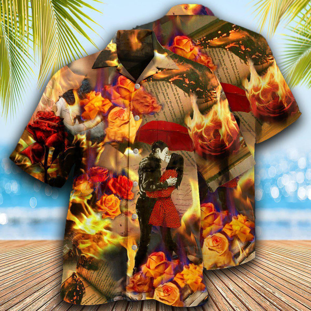 Rose Flowers Roses Speak Of Love Silently - Hawaiian Shirt