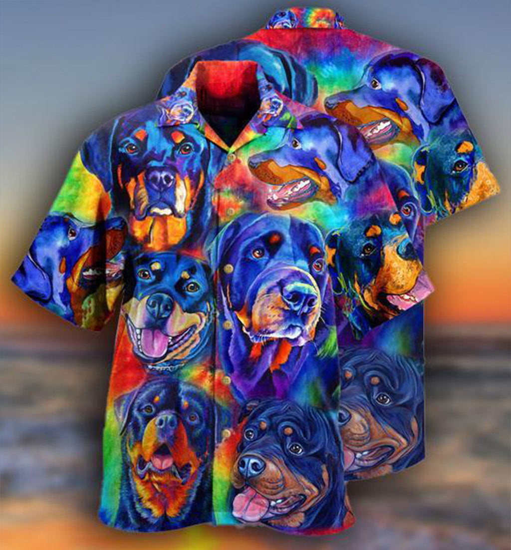 Rottweiler Needs You And Love - Hawaiian Shirt