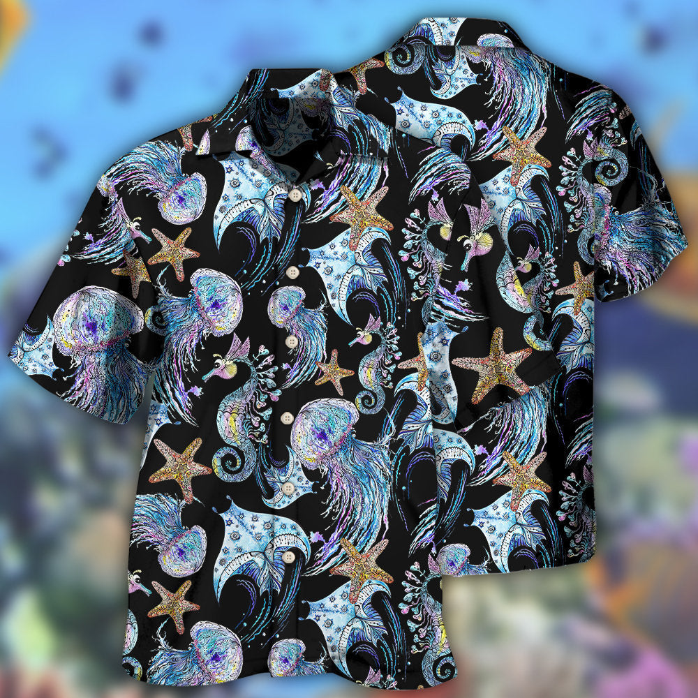 Animals Sea Animals - Hawaiian shirt