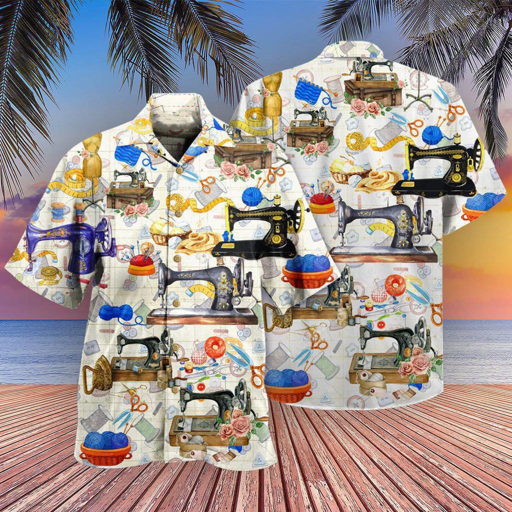 Sewing Fills My Days - Hawaiian Shirt