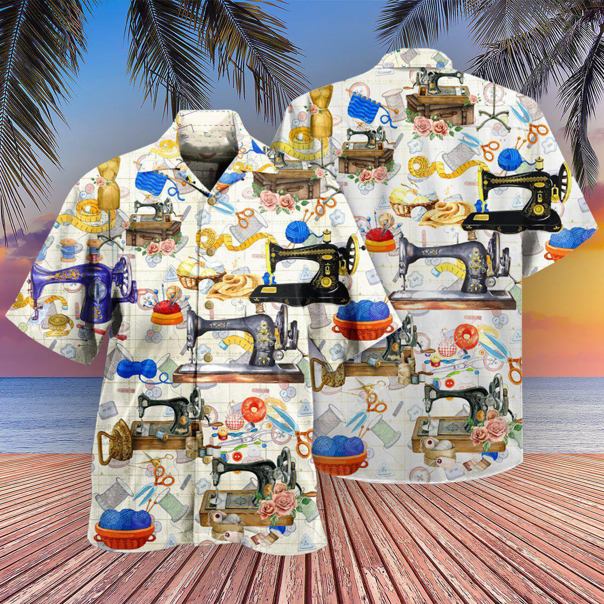 Sewing Fills My Days - Hawaiian Shirt