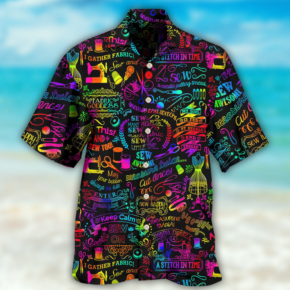 Sewing Beautiful Words - Hawaiian Shirt