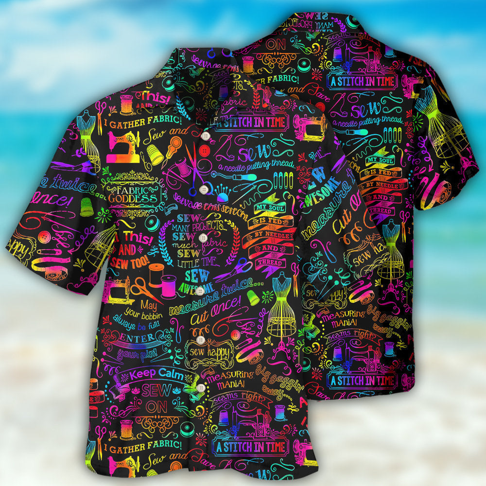Sewing Beautiful Words - Hawaiian Shirt