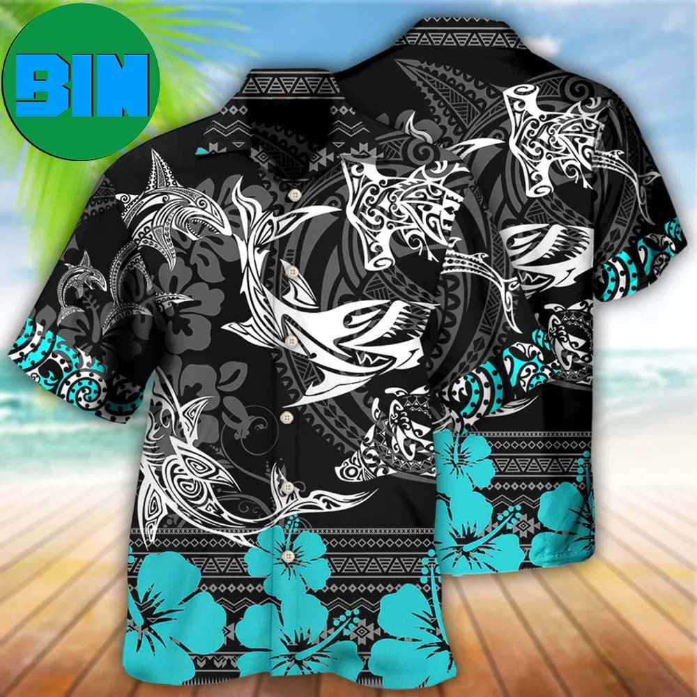 Shark Love Amazing Life Tropical Hawaiian Shirt