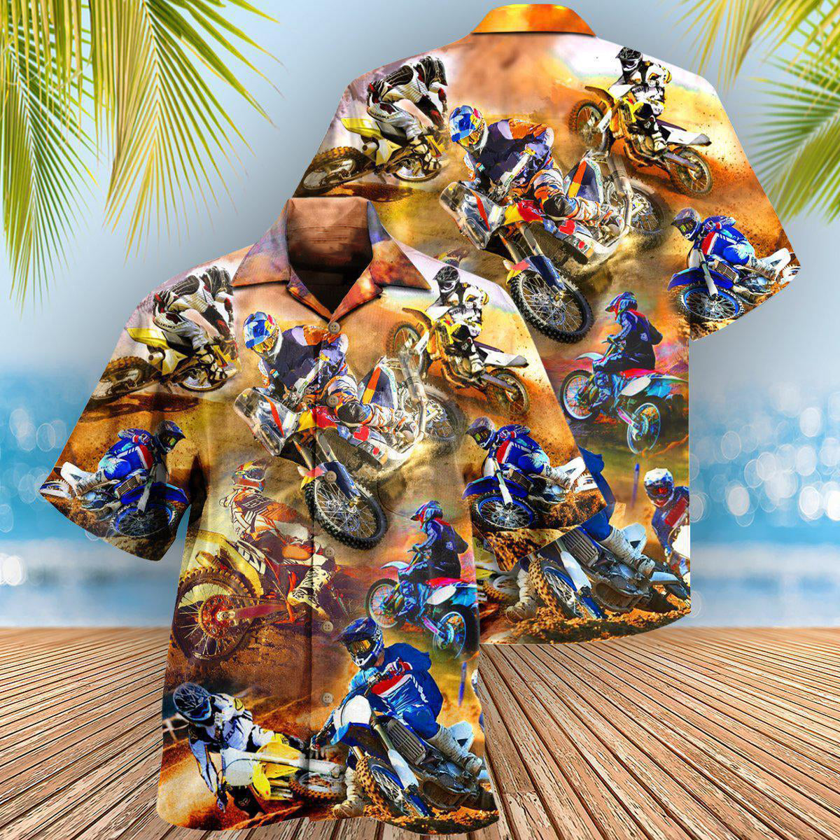 Motorcycle Shift Your Gear Racing - Hawaiian Shirt