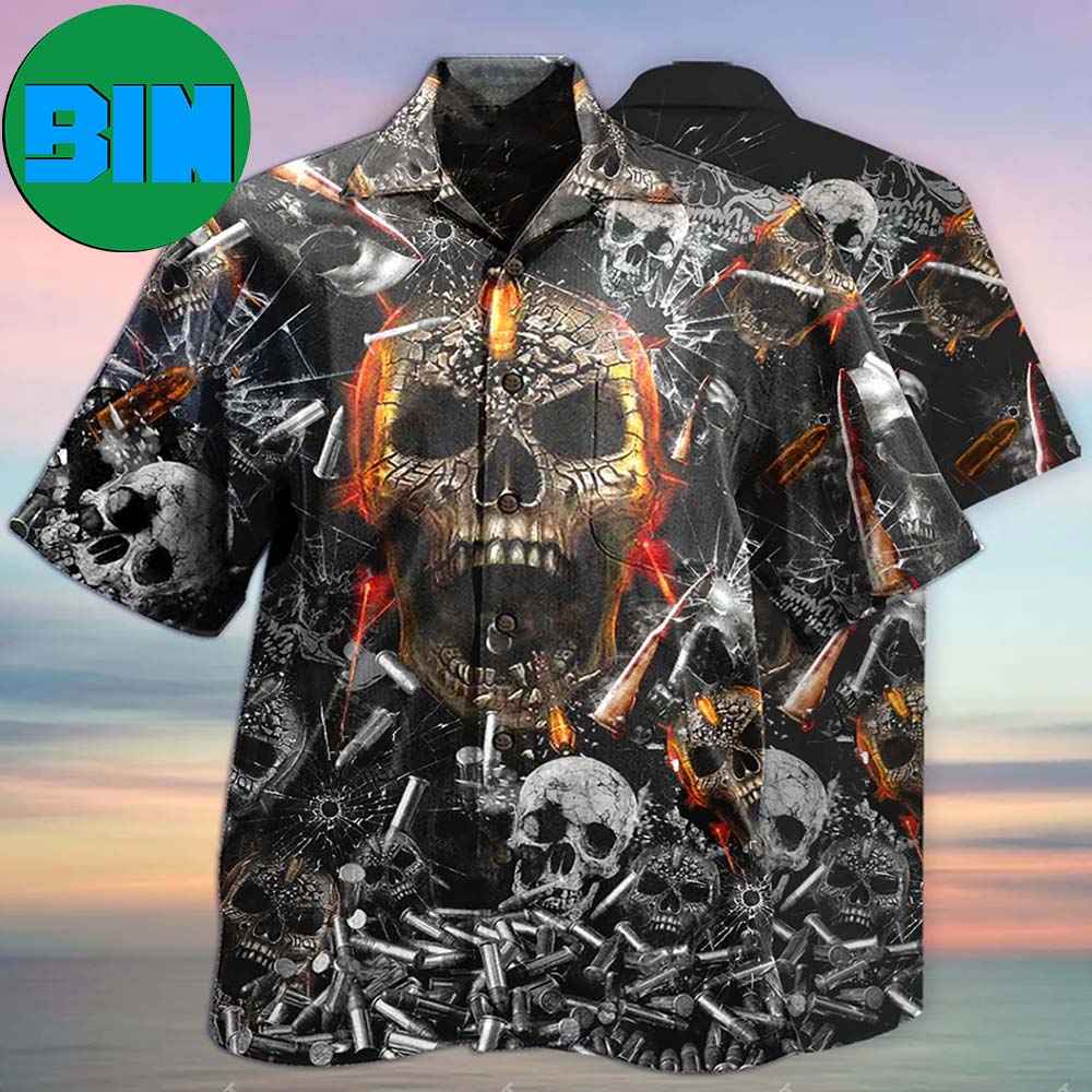 Skull Oh My Skull Summer Hawaiian Shirt