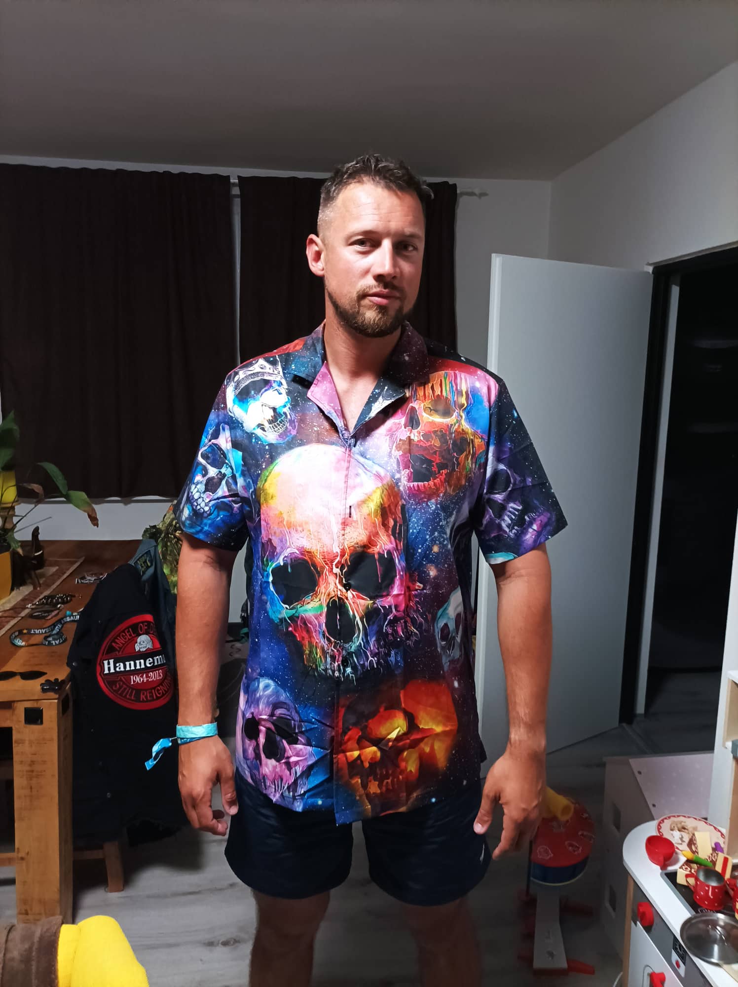 Skull Life Is Short Don't Turn Into Skull - Hawaiian Shirt