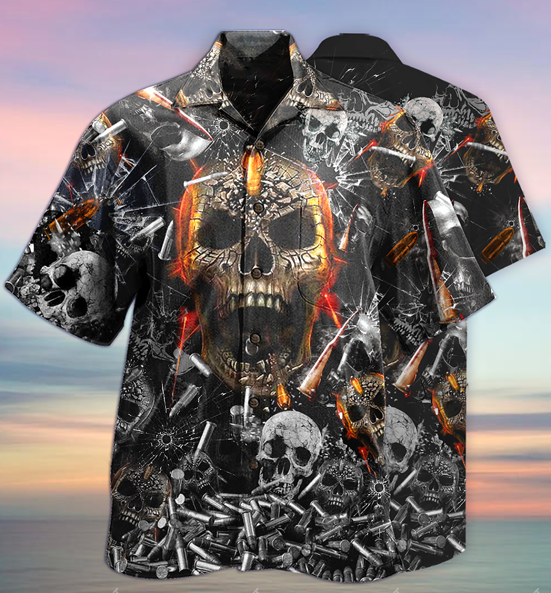 Skull Oh My Skull - Hawaiian Shirt