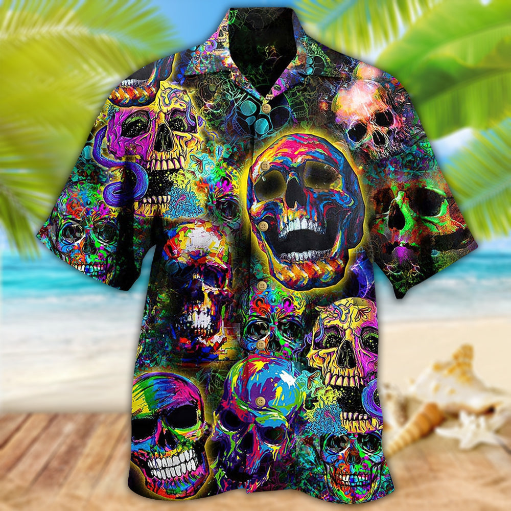 Skull Smiley - Hawaiian Shirt