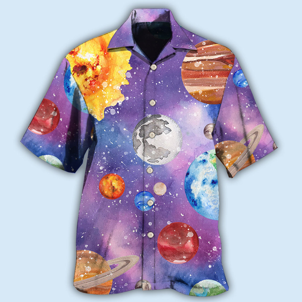 Planet Solar System - Hawaiian Shirt