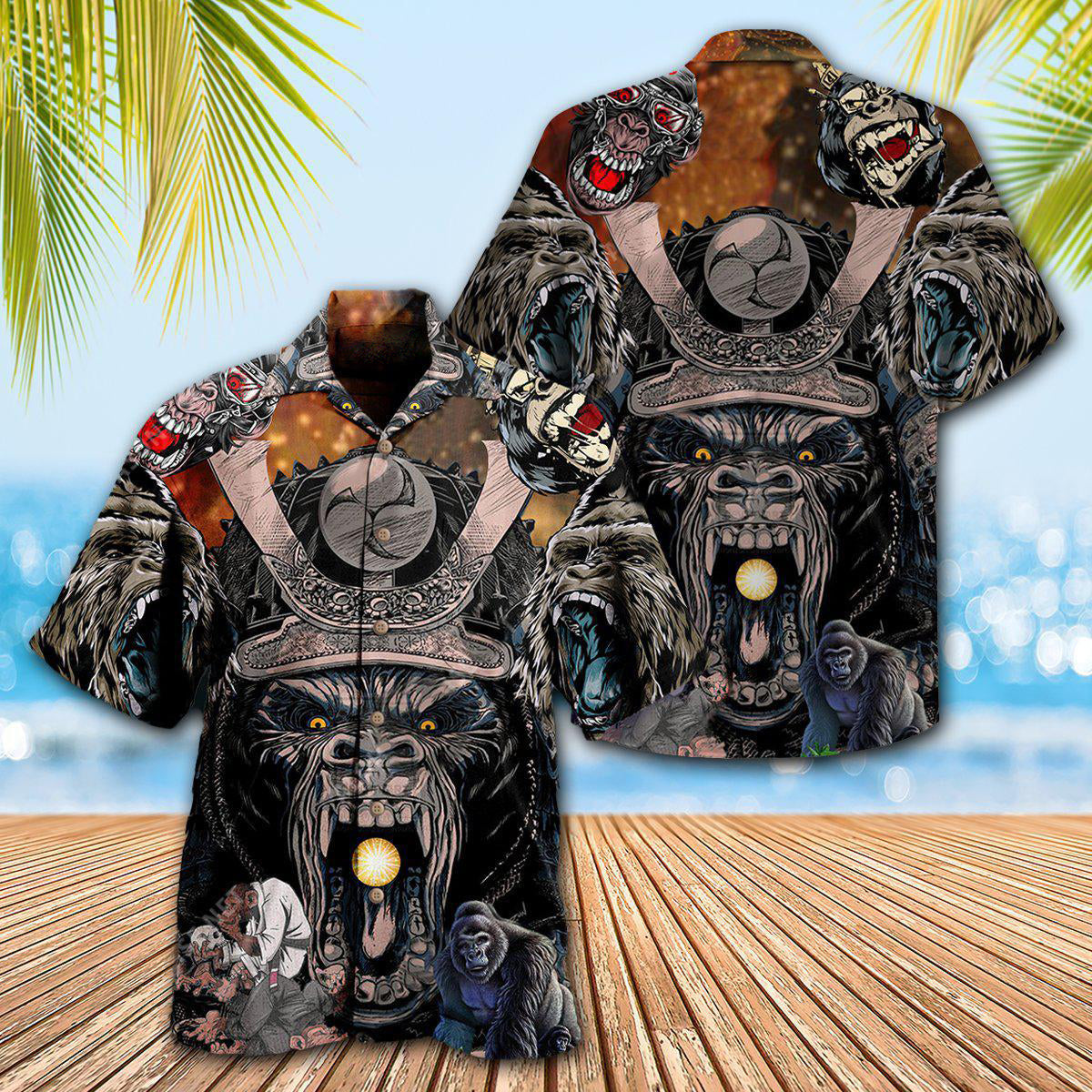Gorilla Success Is A Little Like Wrestling - Hawaiian Shirt