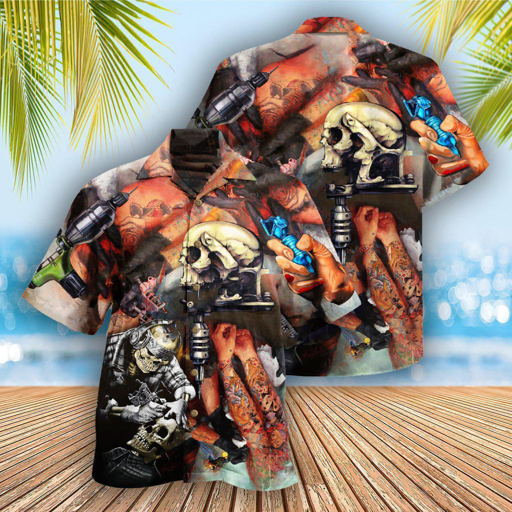 Tattoo Im The Tattoo Artist You Wish You Went To - Hawaiian Shirt