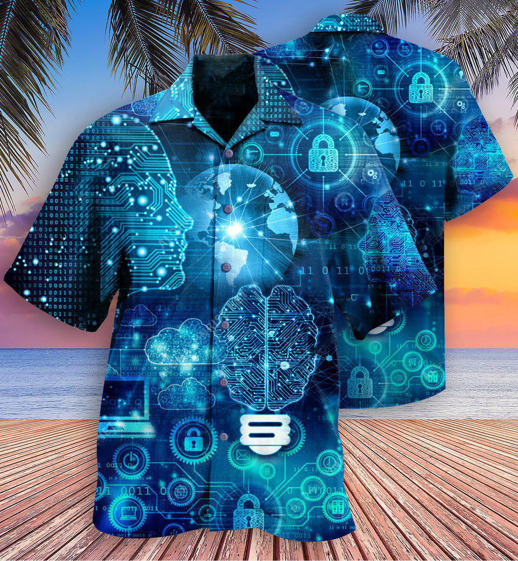 Technology Life Is Better With Information Technology - Hawaiian Shirt
