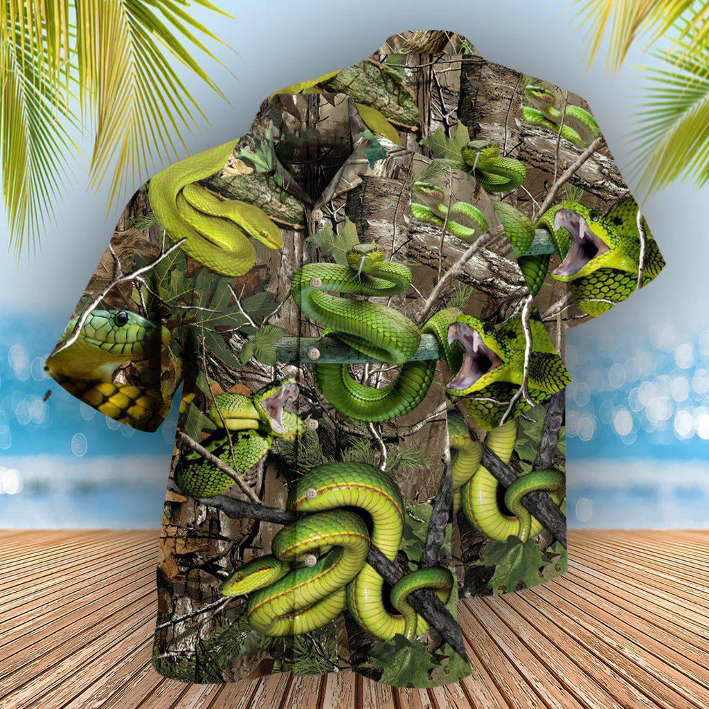 Snake Will Always Bite Back So Be Careful - Hawaiian Shirt