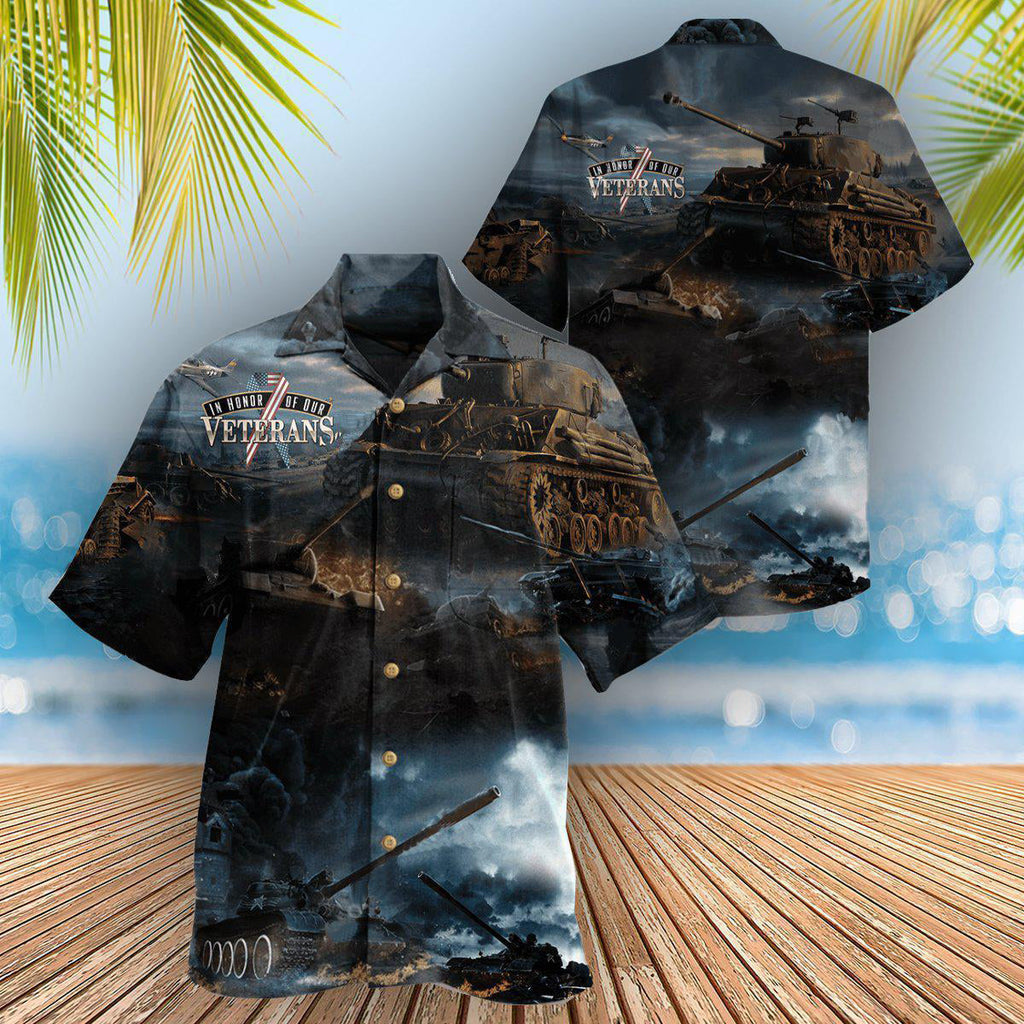 Veteran The Tanker Are Heroes - Hawaiian Shirt
